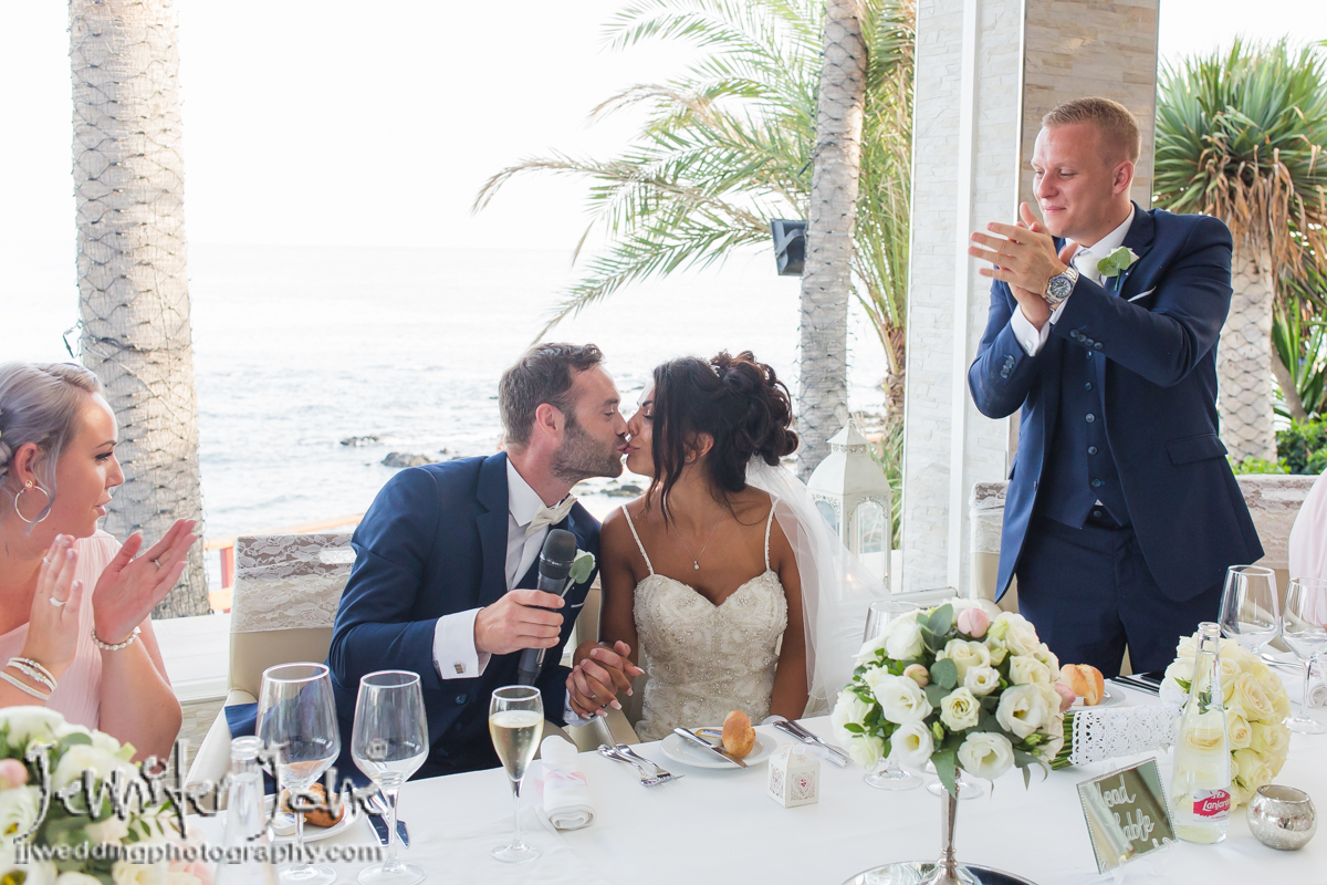 wedding photography at el oceano mijas costa