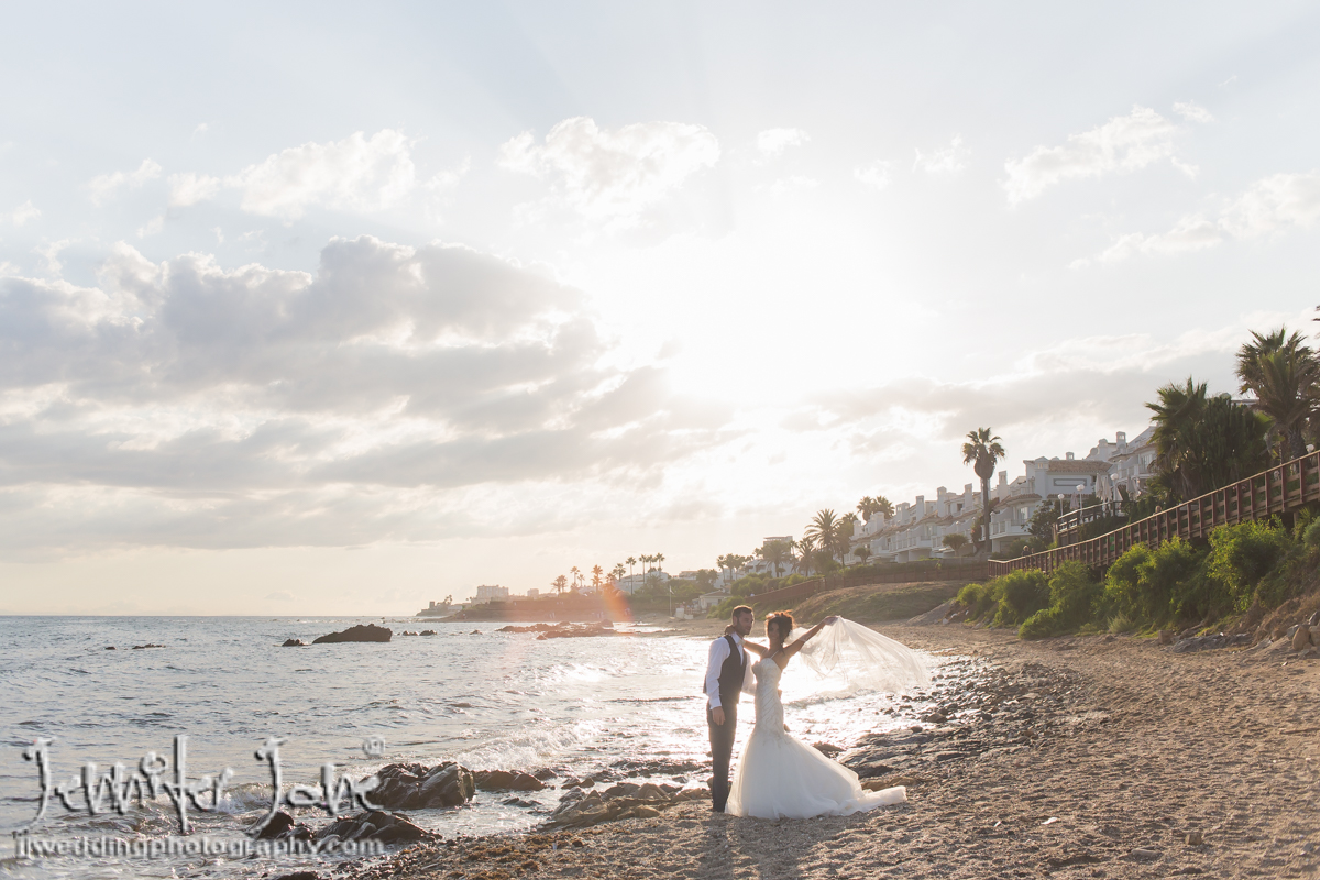 wedding photography at el oceano mijas costa