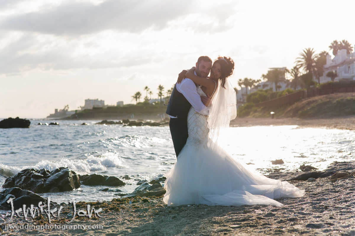 wedding photography at el oceano mijas costa