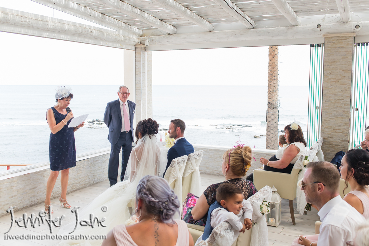 wedding photography at el oceano mijas costa