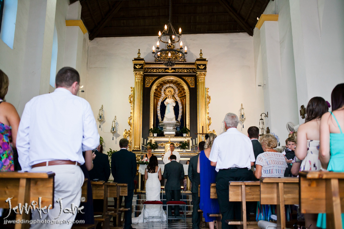 weddings in the church of Ntra. Sra. de las Maravillas in Maro