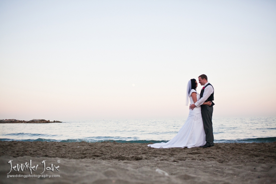 wedding on the beach at the hotel rincon anduluz puerto banns spain