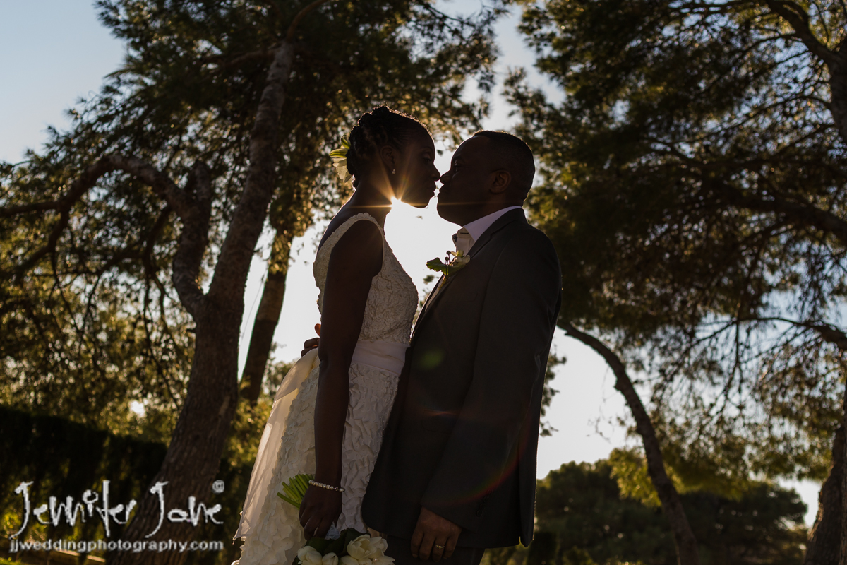 wedding photography at Estrella del mar - Marbella