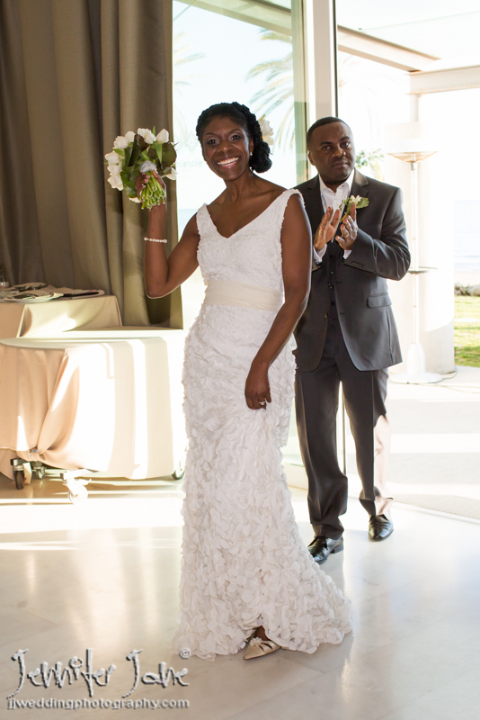 wedding photography at Estrella del mar - Marbella