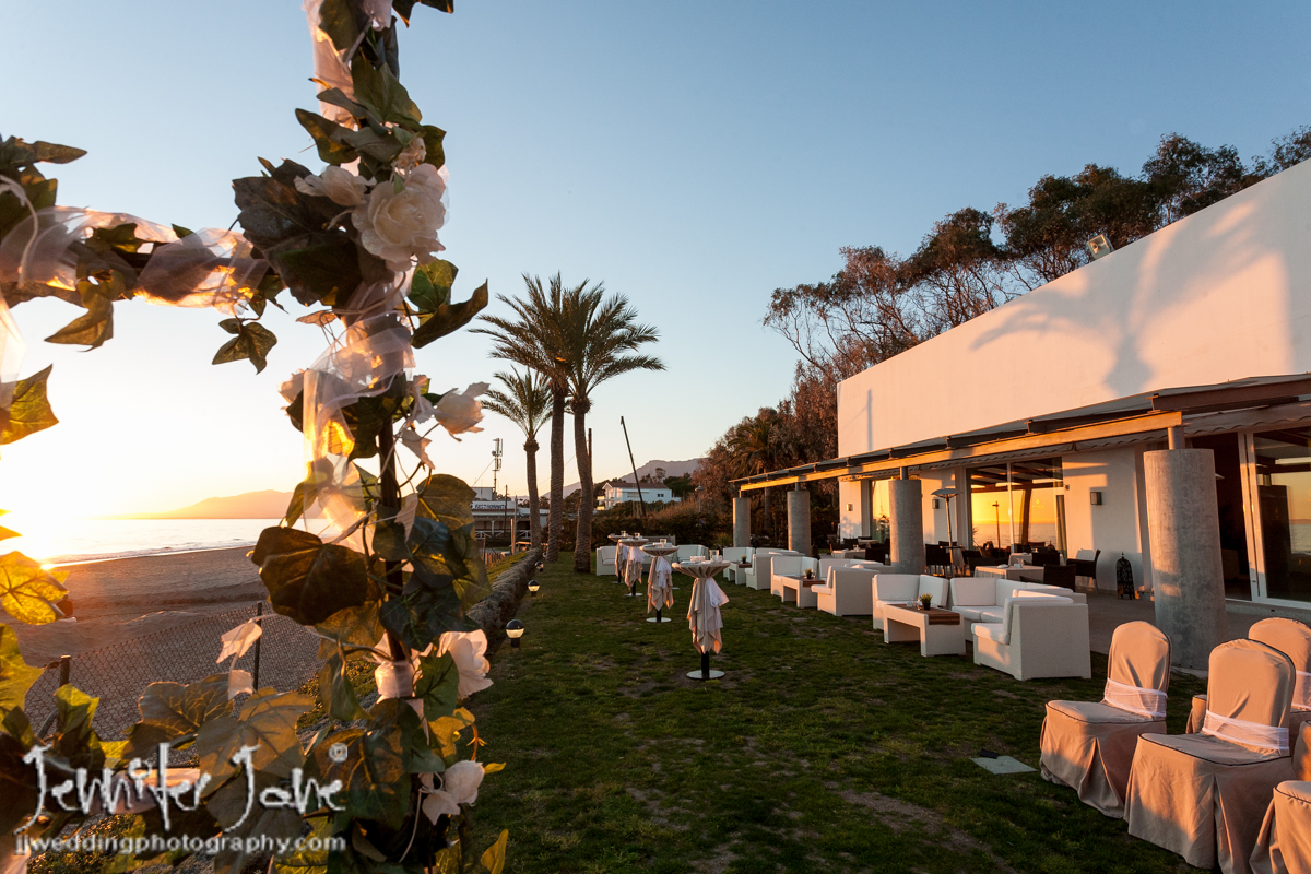 wedding photography at Estrella del mar - Marbella