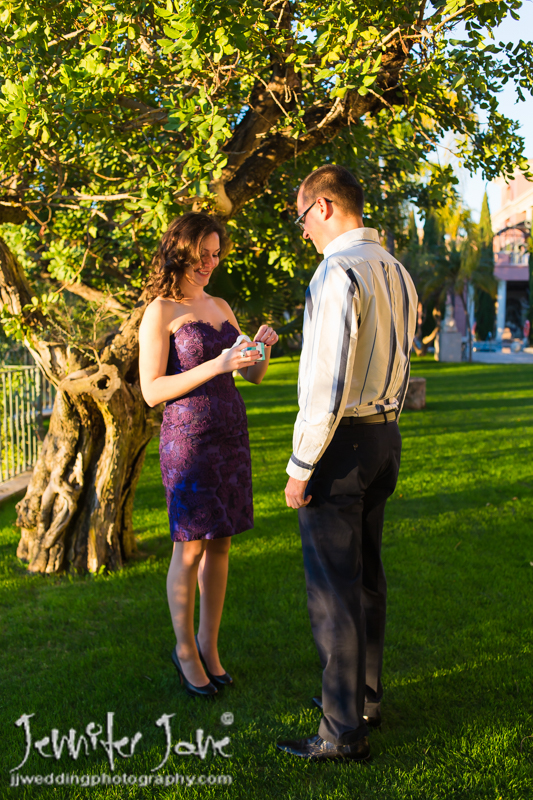 wedding proposal at villa padierna marbella