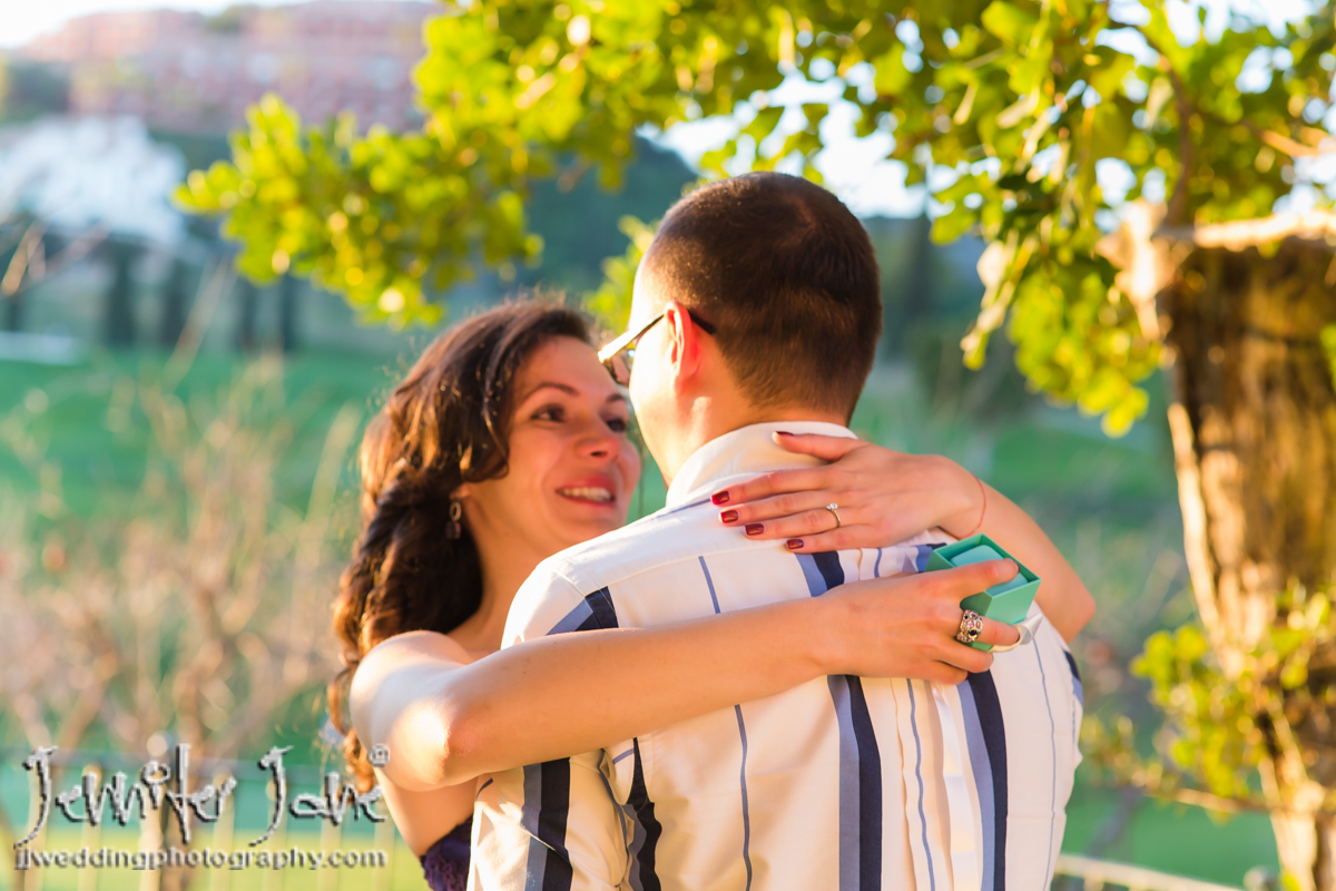 wedding proposal at villa padierna marbella