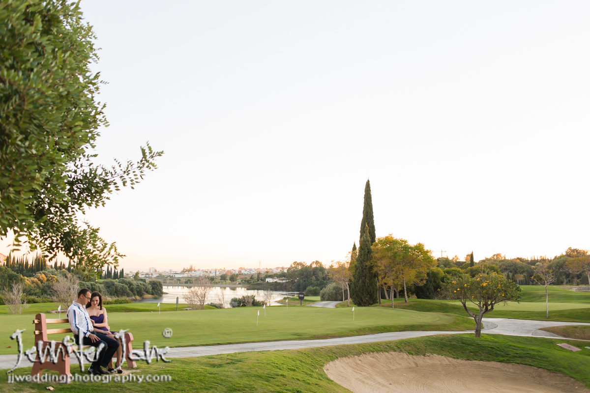 wedding proposal at villa padierna marbella