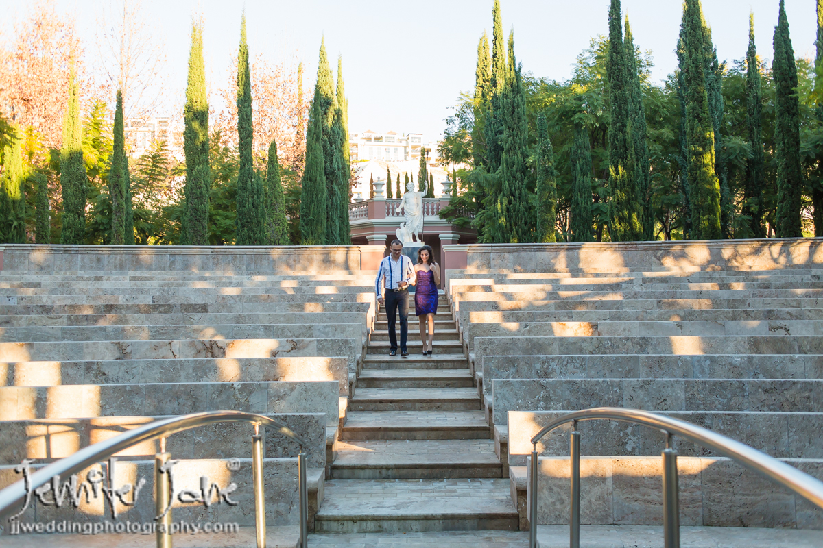 wedding proposal at villa padierna marbella